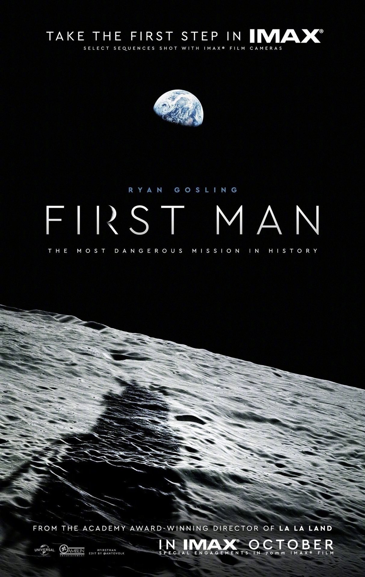 First Man – Le Premier Homme Sur La Lune poster